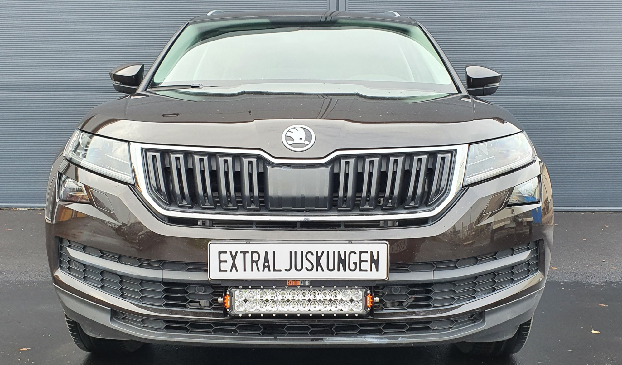LED-ljusramp Monterat och klart